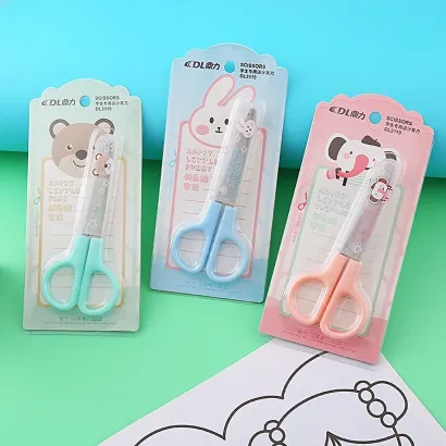 Cute Child Mini Safety Scissors 2 Pc